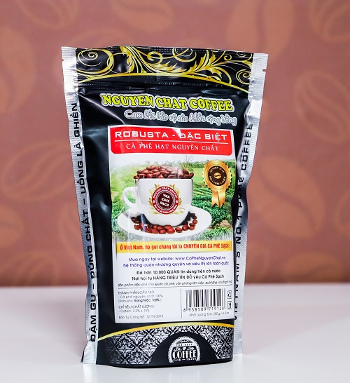 순수한 로부스타 커피콩