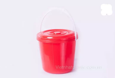 10L 빨간색 양동이