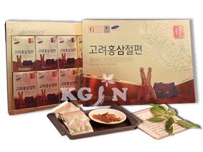 꿀로 된 인삼 슬라이스