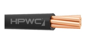 HPWC 1 코어 전원 케이블, 구리 코어, PVC 절연...