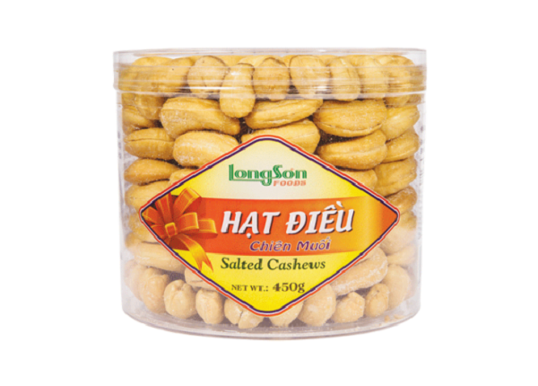 소금으로 맛을 낸 구운 캐슈넛 450g