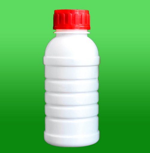 500ml 공통 리브드 PET 플라스틱 병 D43MM