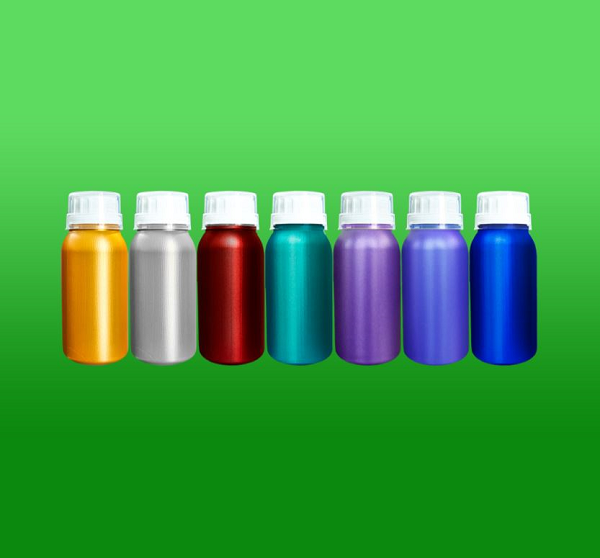 COEX 150ml 알루미늄 병 Ø33mm 캡과 함께합니다.