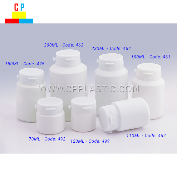 65ml - 300ml 플라스틱 병